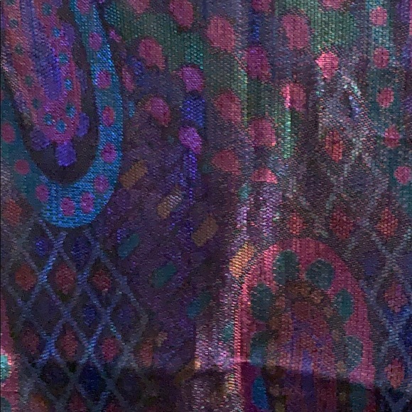 Metallic Scarf NWOT - Picture 2 of 2